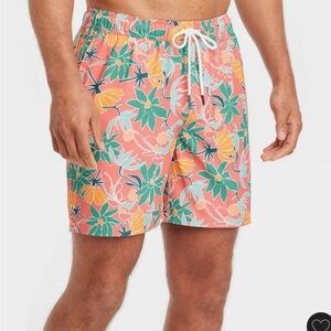 Target Goodfellow & Com Men's 7" Elevated Elastic Waist Swim Short with Liner XL